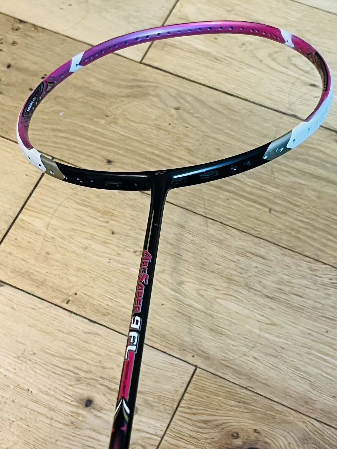 Yonex used Arcsaber 9FL badminton racket 3UG4 unstrung