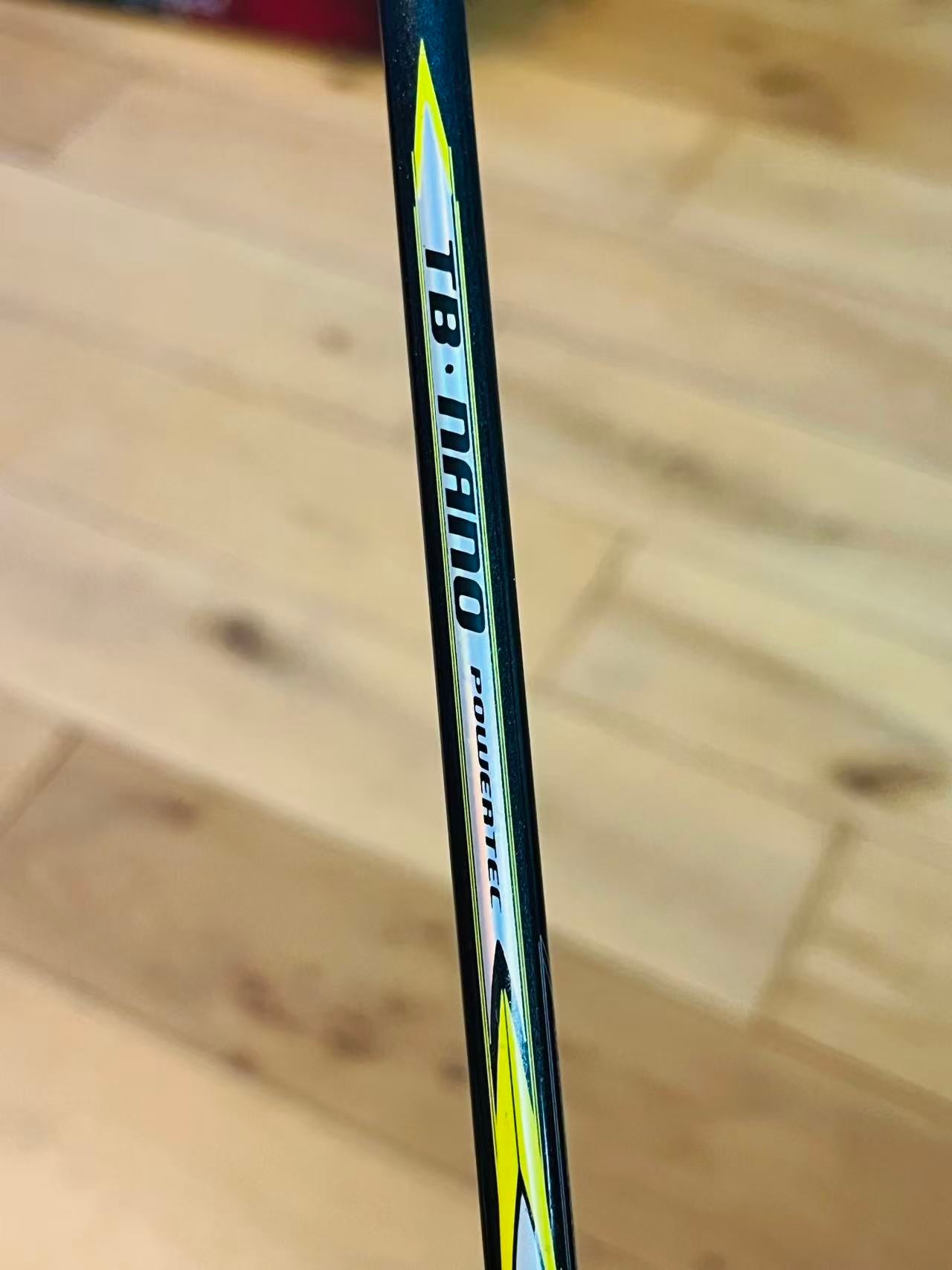 Li-Ning used TB NANO badminton racket strung 25lbs