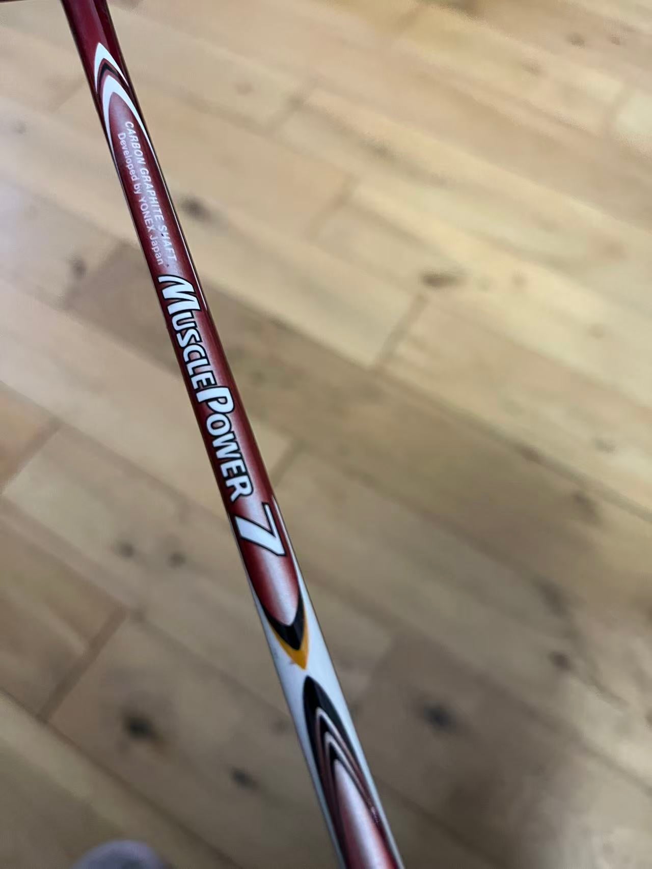 YONEX used badminton racket MUSLEPOWER 7 unstrung 2UG4