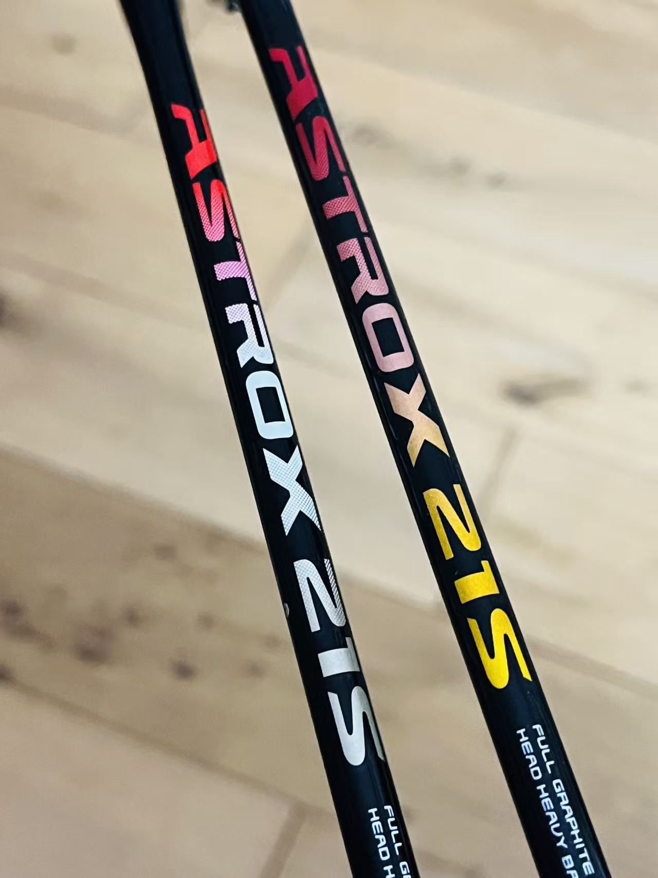 Yonex used Astrox 21S badminton rackets unit 5U strung 26lbs