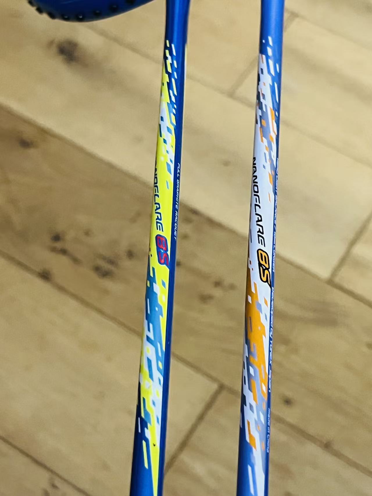 Yonex used Nanoflare 8S badminton rackets unit 4U strung 26lbs
