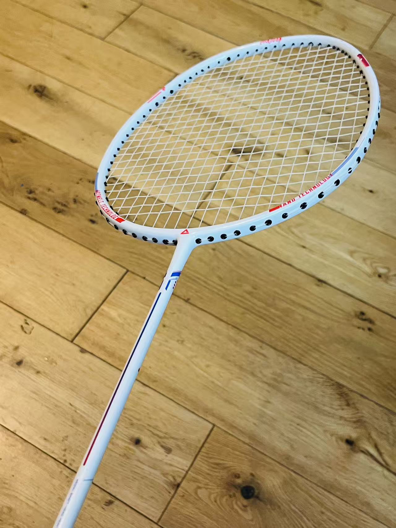 PEAK brand carbon fiber badminton racket strung 23 lbs