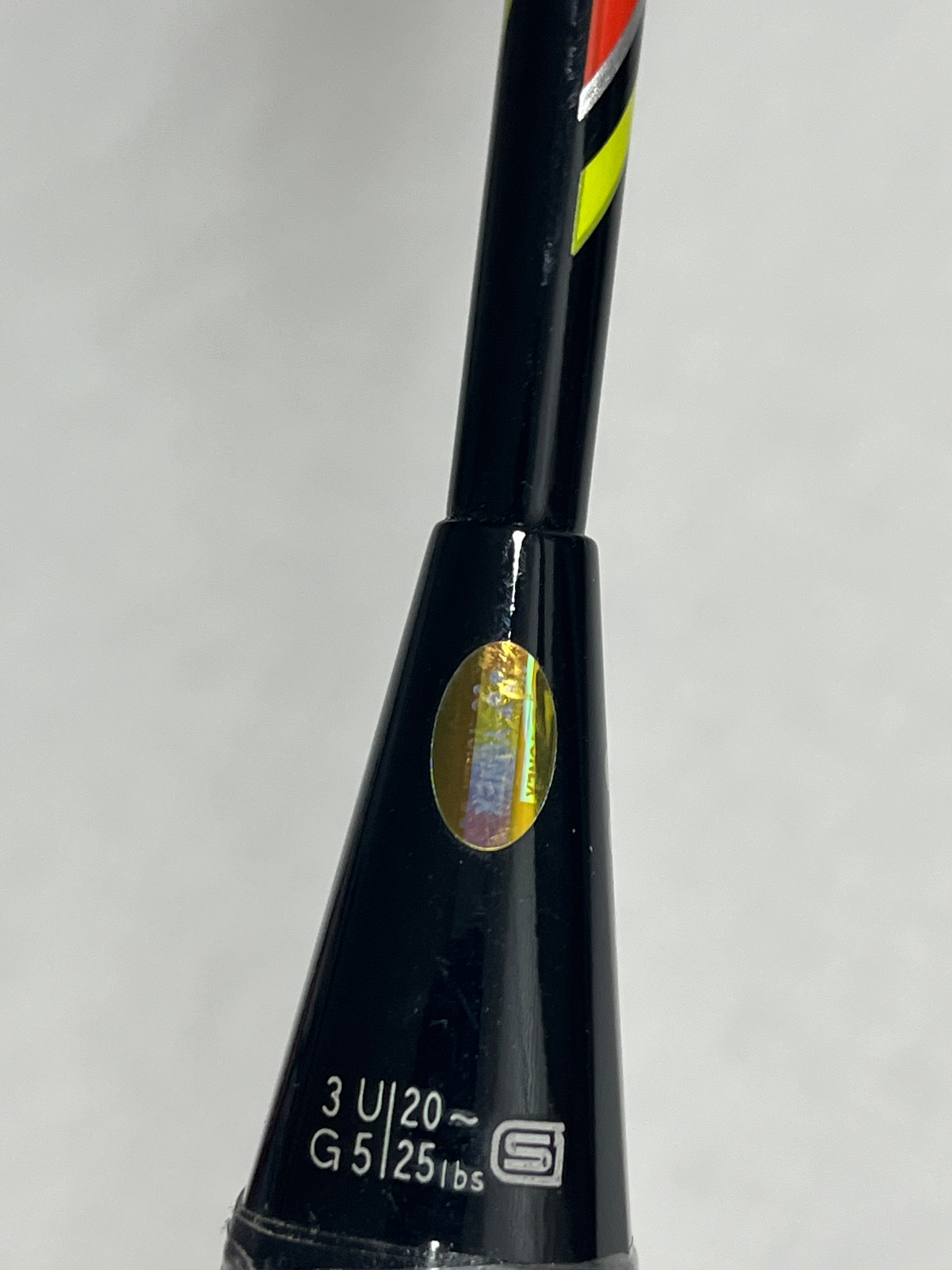 Used Yonex NanaRay 800 badminton racket red color 3U