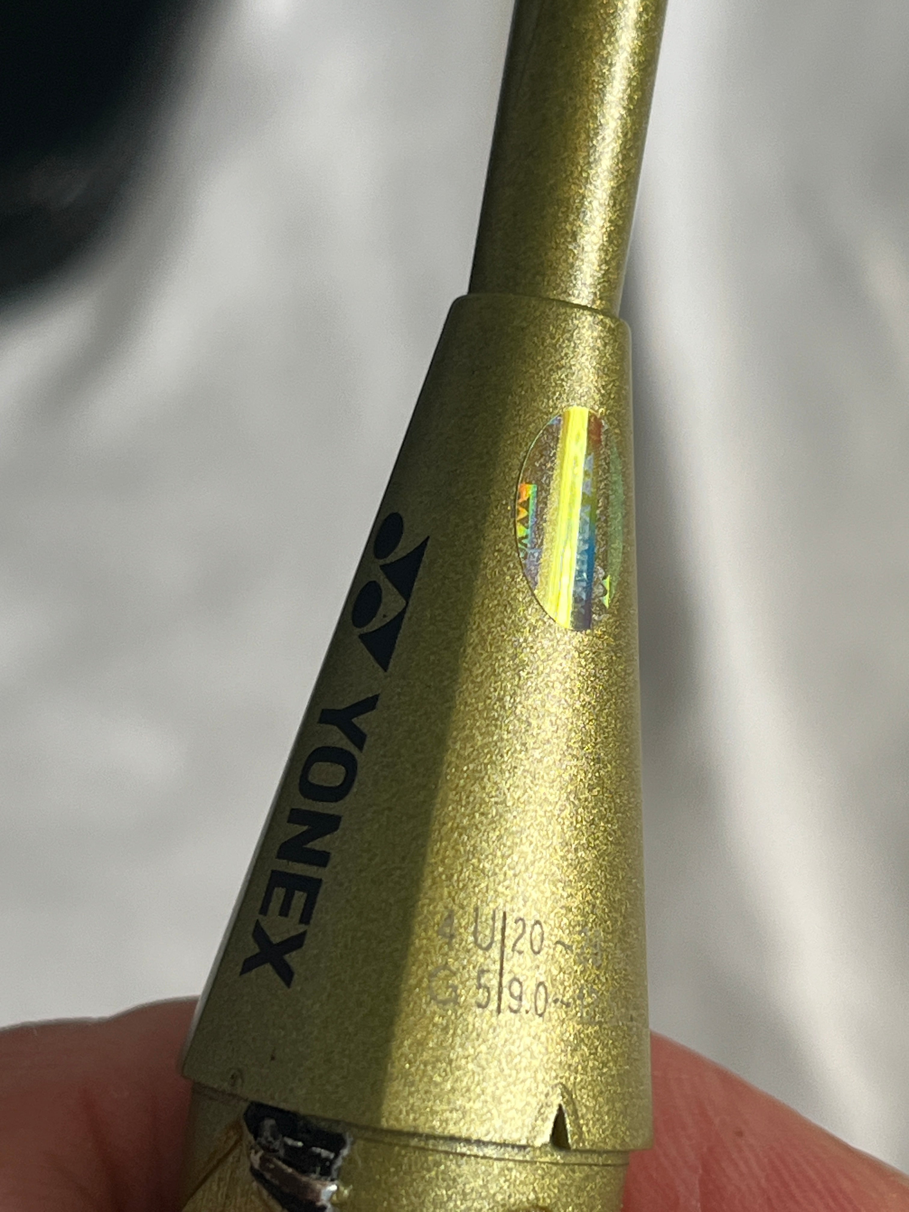 Yonex used Nanoflare 700 badminton racket unstrung 4U