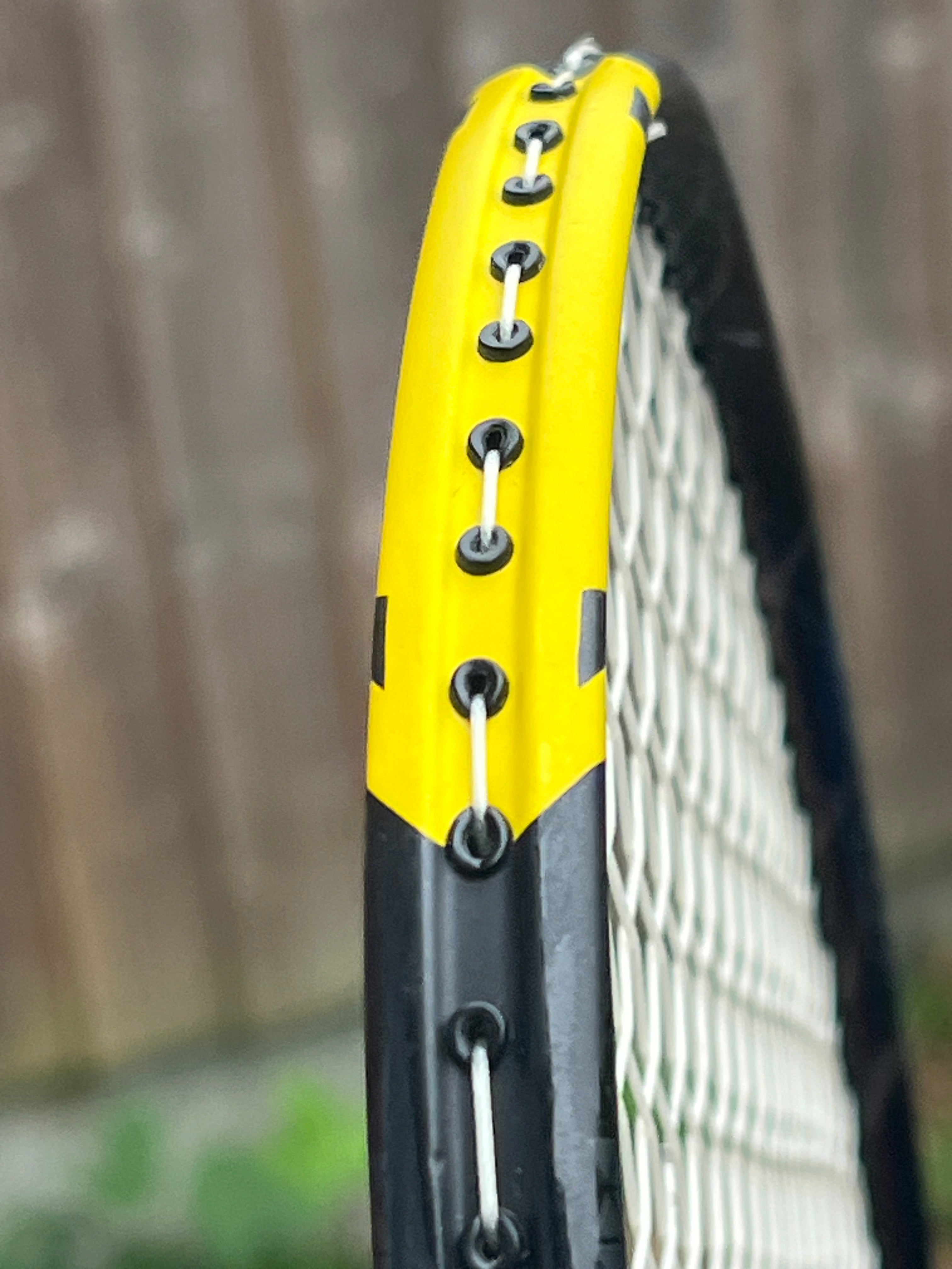 2 Yonex used Nanoflare 1000Z badminton rackets unit strung 4U 26lbs