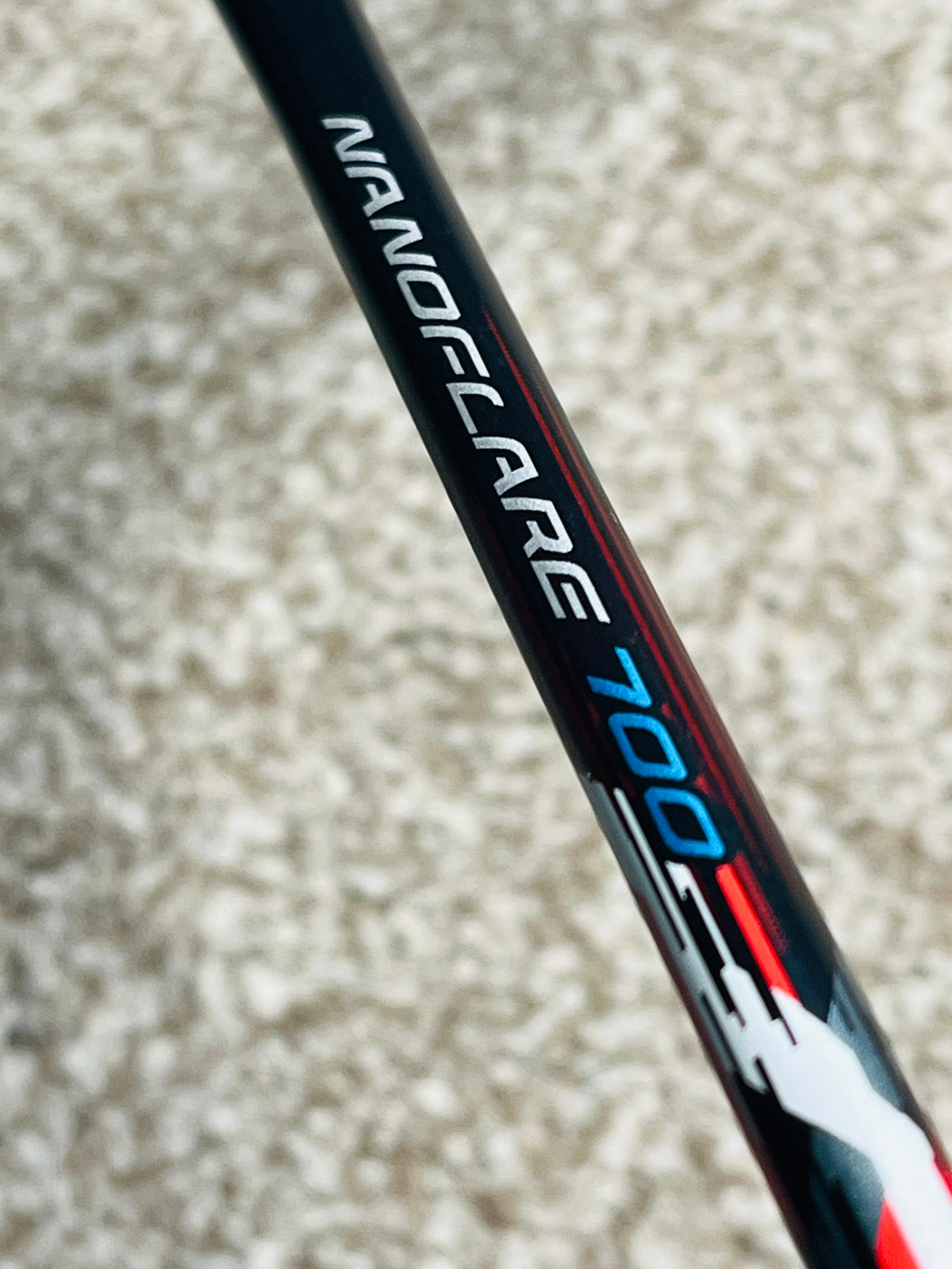 Yonex used Nanoflare 700 badminton racket unstrung 4U 26lbs