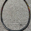Yonex used Nanoflare 800 badminton racket strung 4U 26lbs