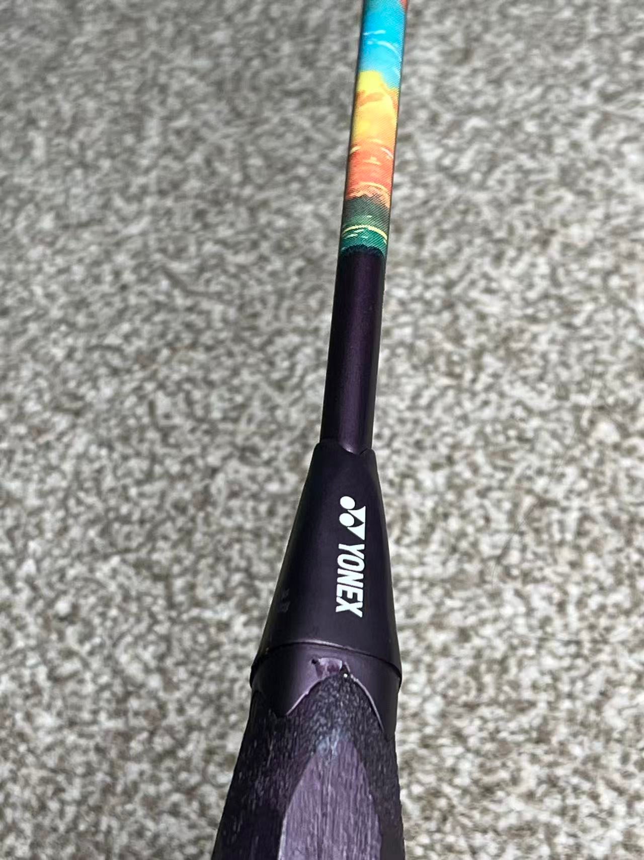 Yonex used Nanoflare 700 game badminton racket strung 4U 26lbs