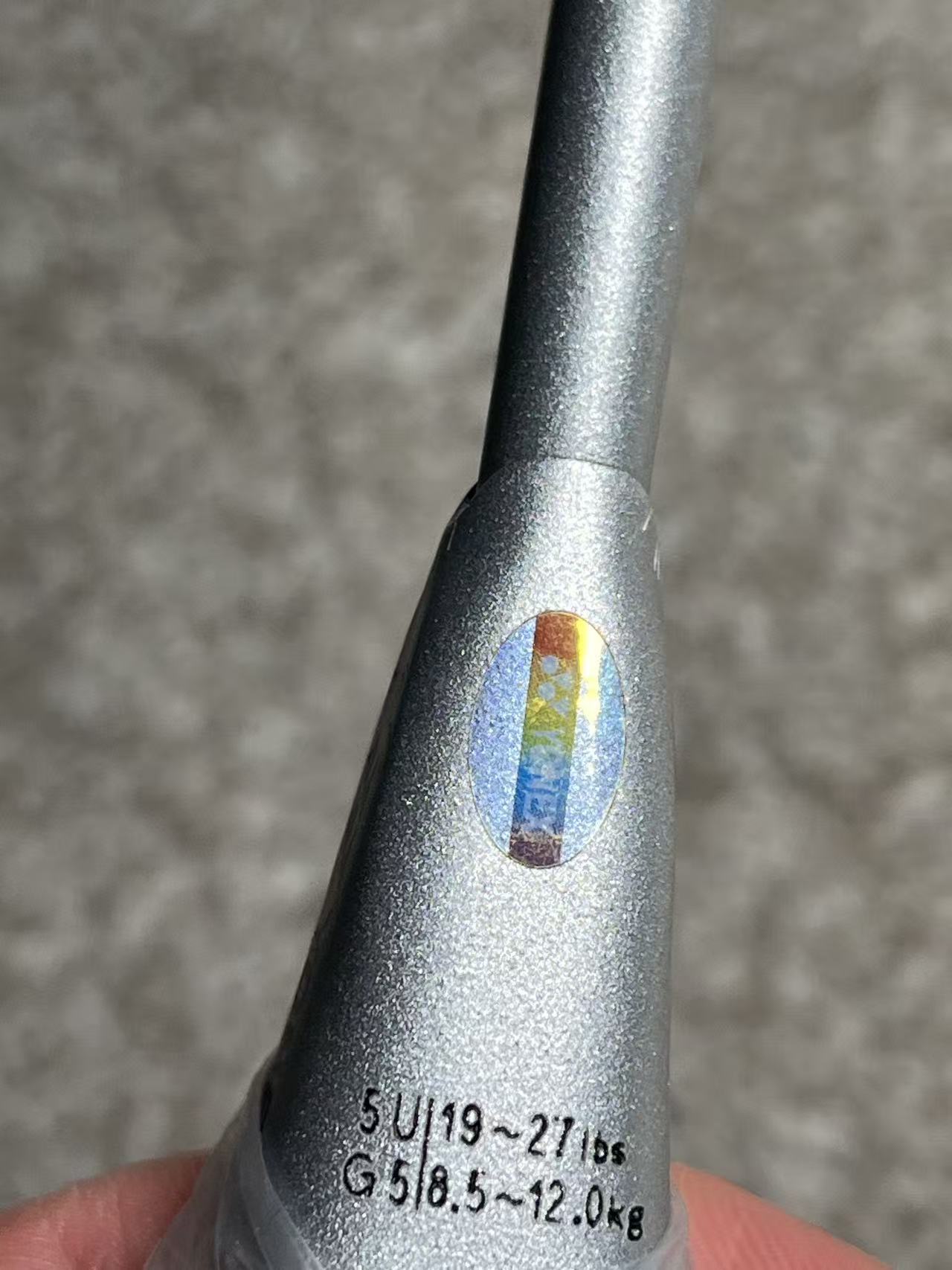 Yonex used Nanoflare 700 tour badminton racket strung 5U 26lbs