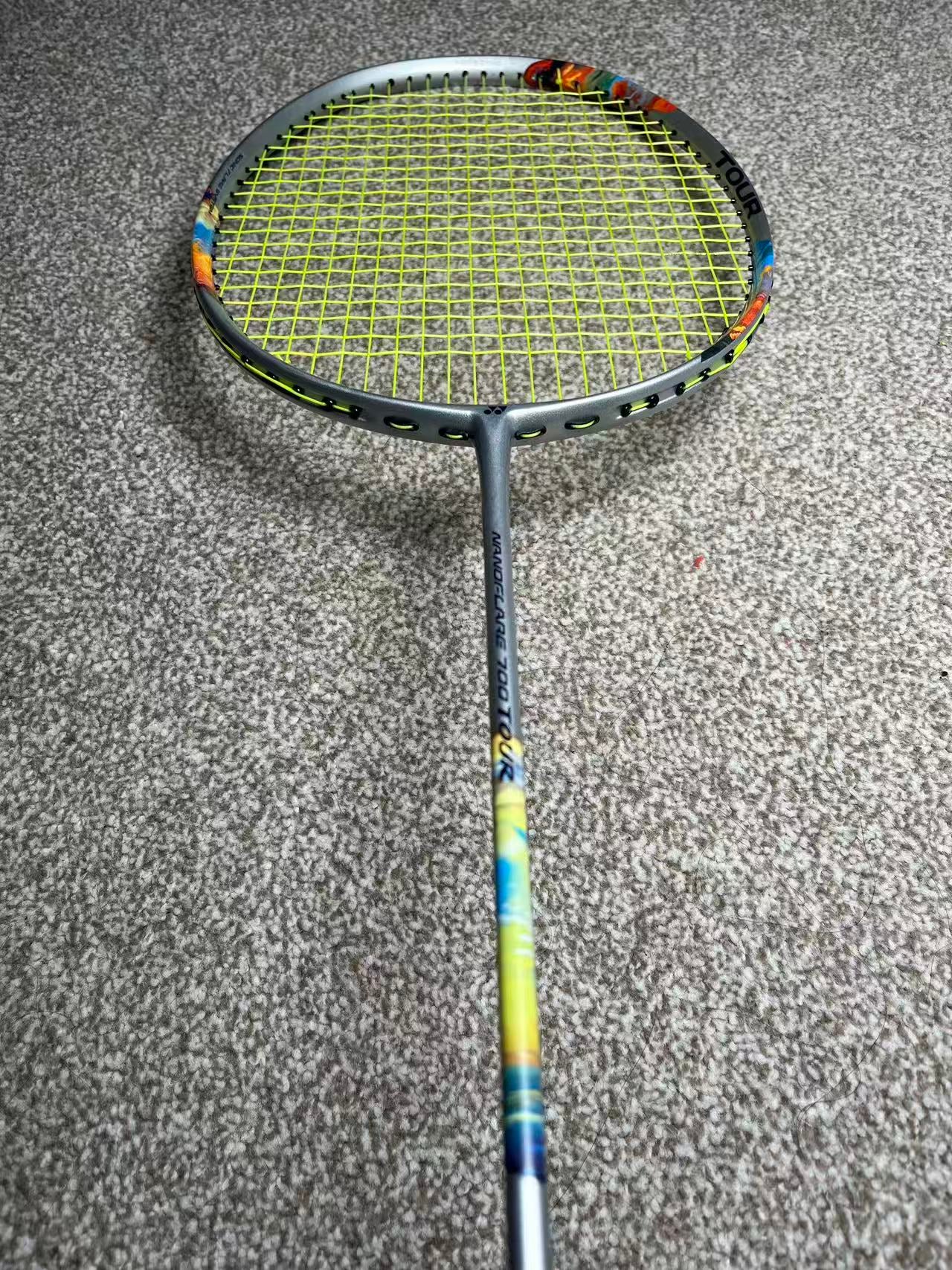 Yonex used Nanoflare 700 tour badminton racket strung 5U 26lbs