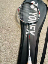 Yonex used Duora Strike badminton racket strung 3U 27lbs