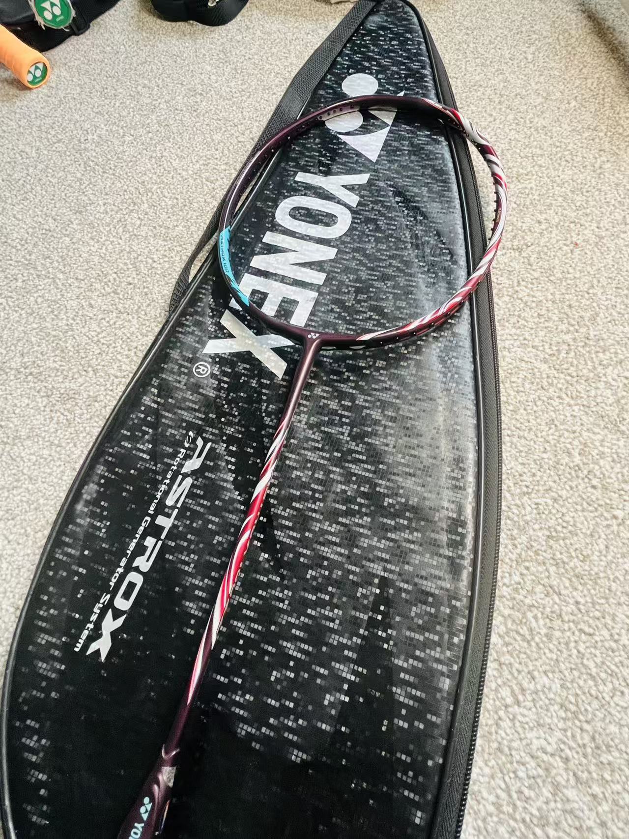 Yonex used Astrox 100 ZZ badminton racket  4U free strung 26-28lbs