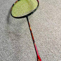Yonex used Astrox 99 Tour Red Sun badminton racket strung 4U 26lbs