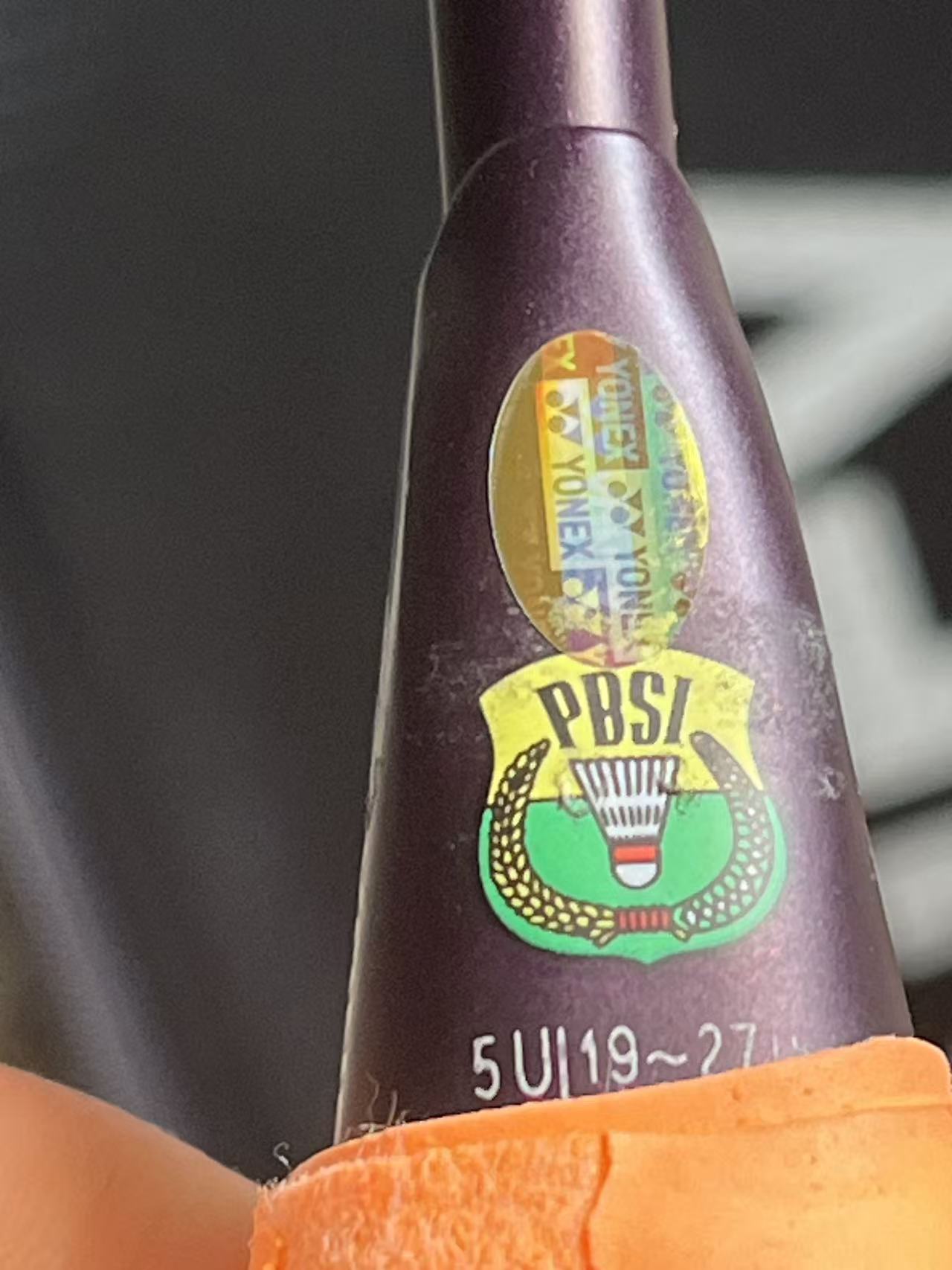 Yonex used Nanoflare 700 pro badminton racket strung 5U 26lbs