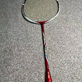 Yonex used Arcsaber 11 badminton racket strung 3U 26lbs