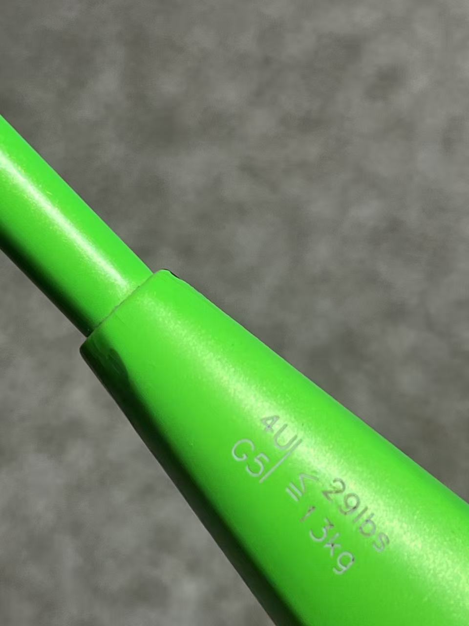 Victor used Thruster K Onigiri badminton racket strung 4U 26lbs