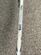 Yonex used Astrox 99 Play white tiger badminton racket strung 4U 26lbs
