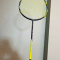 Yonex used Arcsaber 7 play badminton racket strung 26lbs