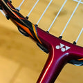 Yonex used Voltric 80 red  badminton racket 4U strung 26lbs