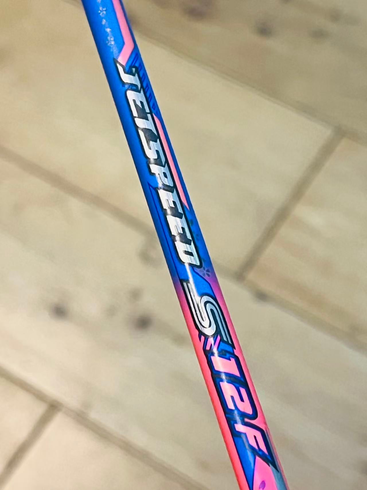 VICTOR JETSPEED S12 used badminton racket 4U unstrung( max 29lbs )