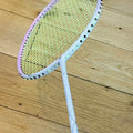 KUMPOO purple carbon fiber badminton racket 5UG6 strung 24 lbs(max 30lbs)