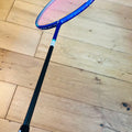 DIXING  brand new  blue carbon fiber badminton racket strung 24 lbs