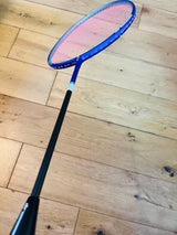 DIXING  brand new  blue carbon fiber badminton racket strung 24 lbs