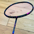 DIXING  brand new purple carbon fiber badminton racket strung 24 lbs
