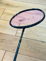 DIXING  brand new  grey carbon fiber badminton racket strung 24 lbs