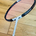 DIXING brand new white carbon fiber badminton racket strung 24 lbs