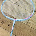 Li-Ning used HIGH CARBON  badminton racket 4U strung 25lbs(max 30lbs)