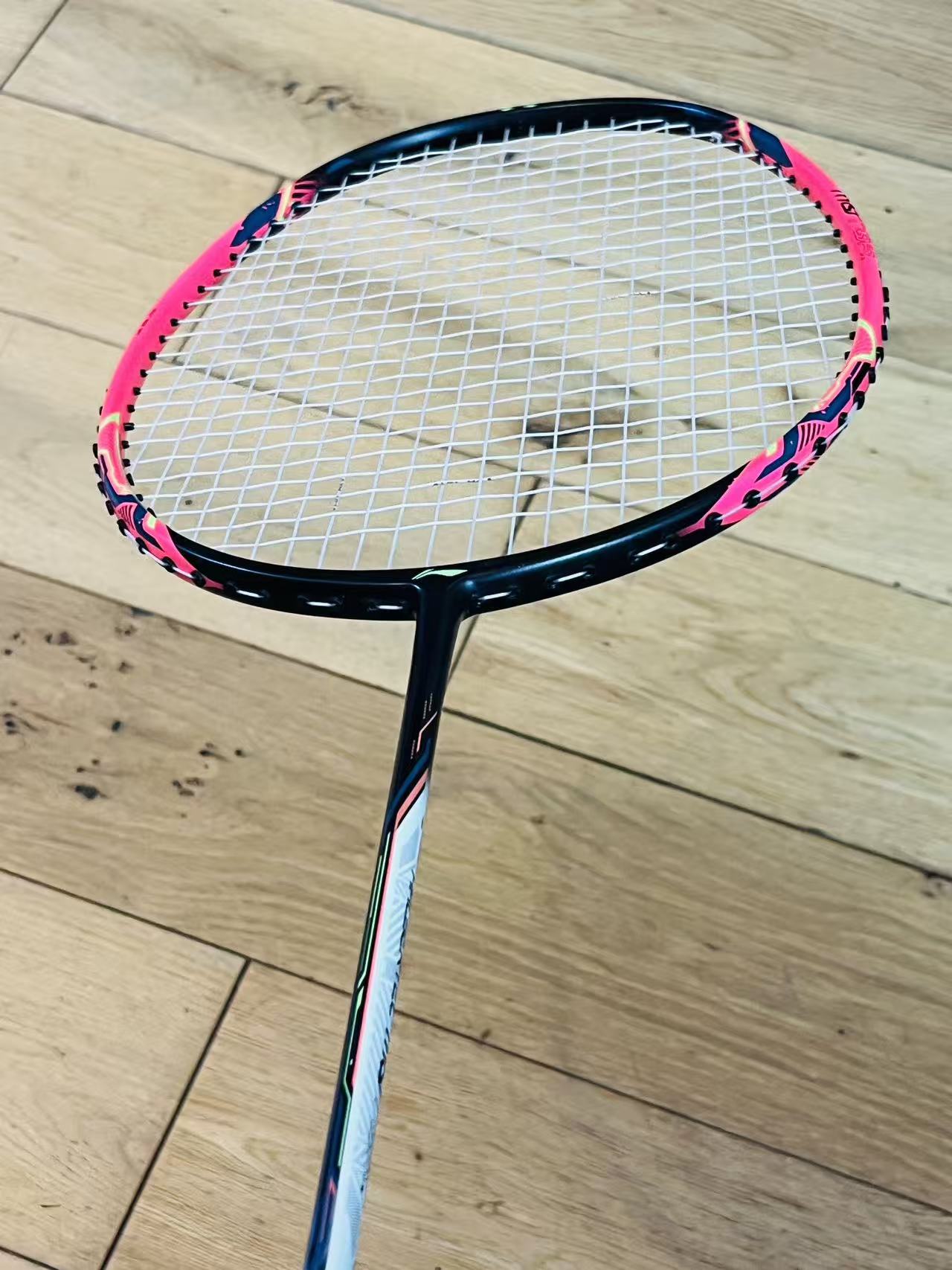 Li-Ning used HALBERTEC MOTOR  badminton racket 4U strung 26lbs