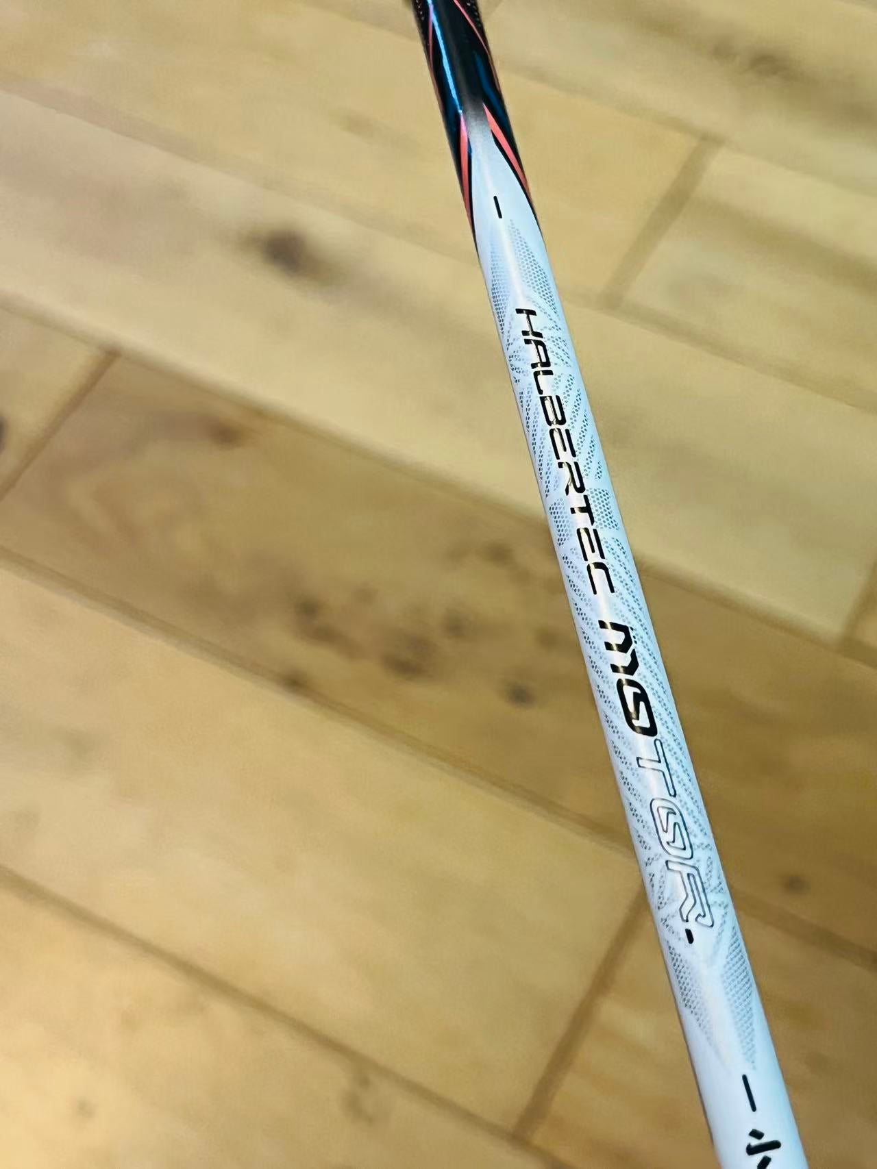 Li-Ning used HALBERTEC MOTOR  badminton racket 4U strung 26lbs