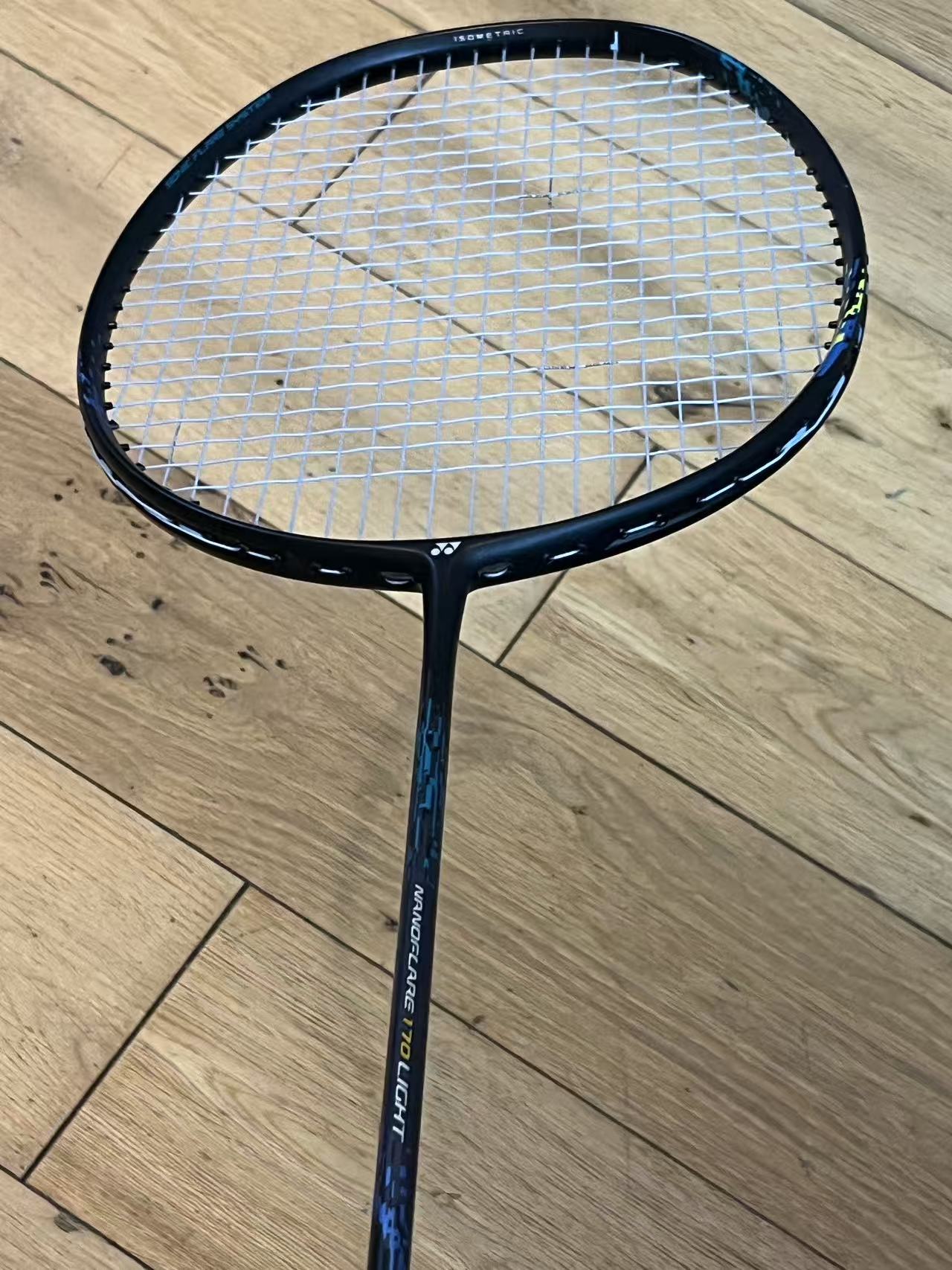 YONEX used badminton racket NANOFLARE 170 LIGHT strung 26LBS