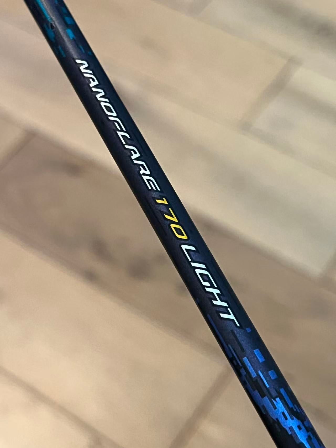 YONEX used badminton racket NANOFLARE 170 LIGHT strung 26LBS