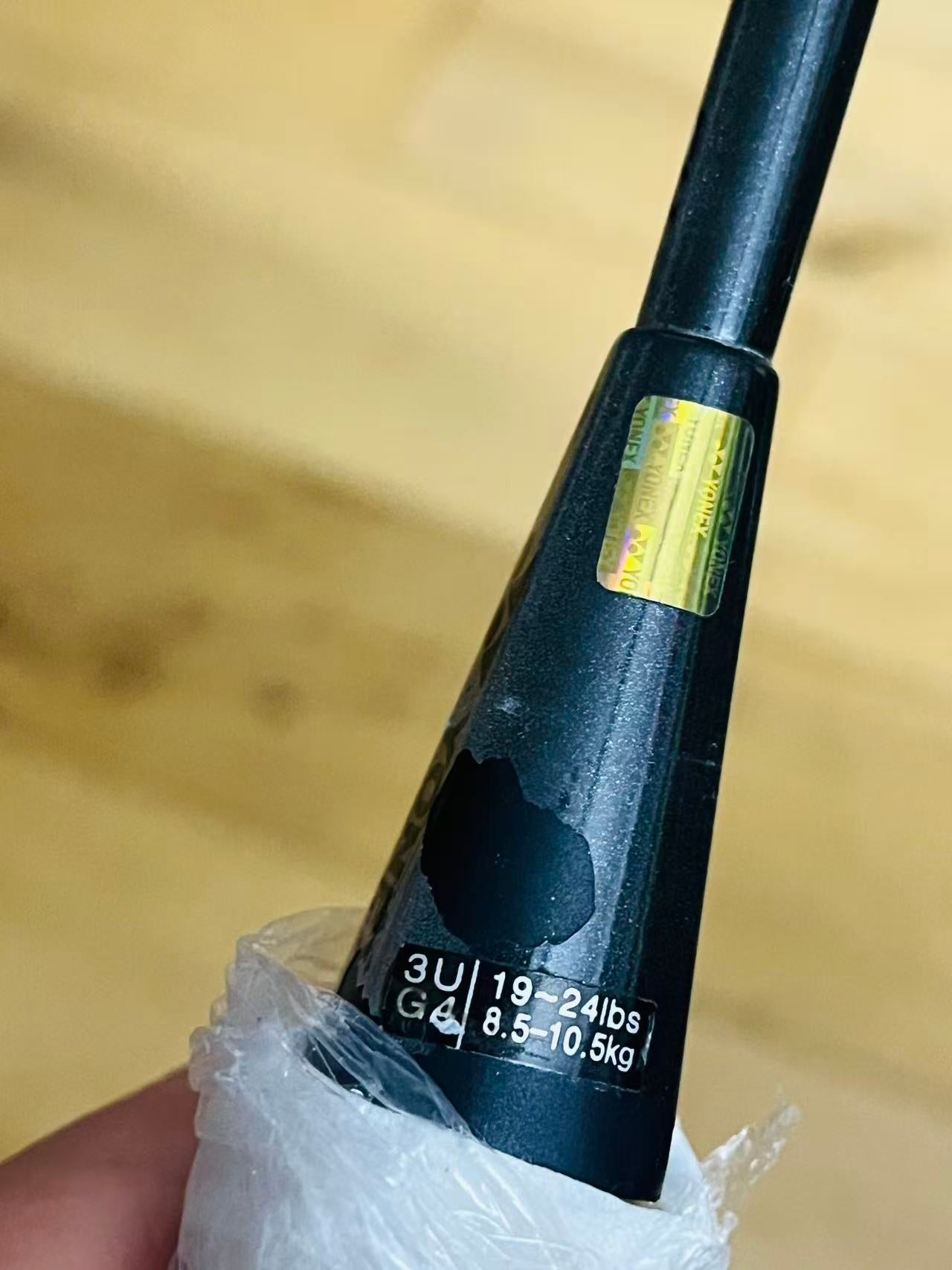 Yonex used NanoSpeed 100 badminton racket 3U strung 26lbs