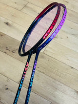Yonex used Astrox SMASH badminton double rackets  unit 4U strung 26lbs