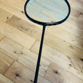 PURE black carbon fiber racket 4U strung 25lbs