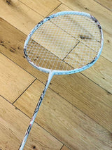 GXS brand carbon fiber badminton racket strung 24lbs