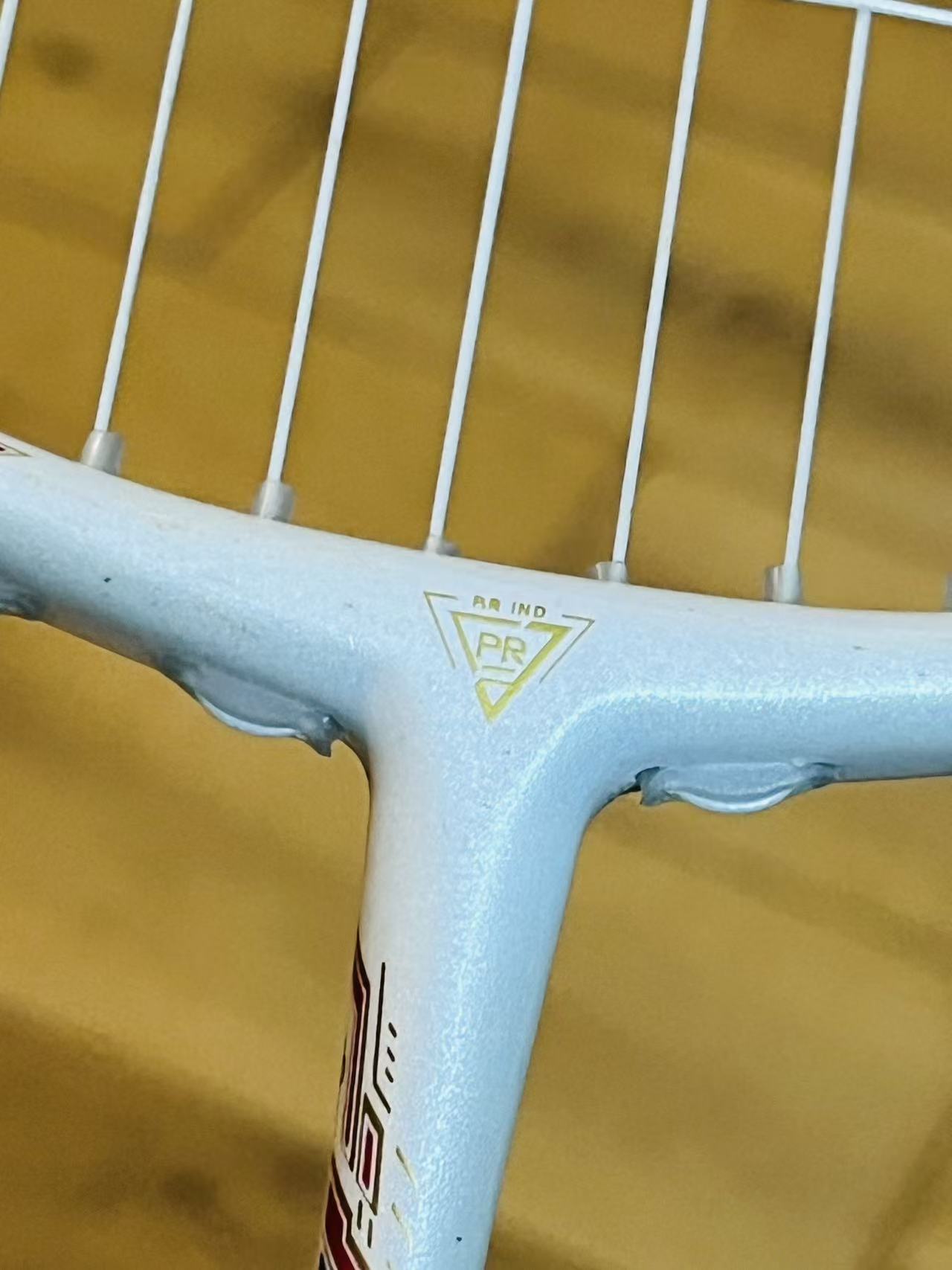 GXS brand carbon fiber badminton racket strung 24lbs