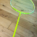 IXE carbon fiber badminton racket strung 23 lbs