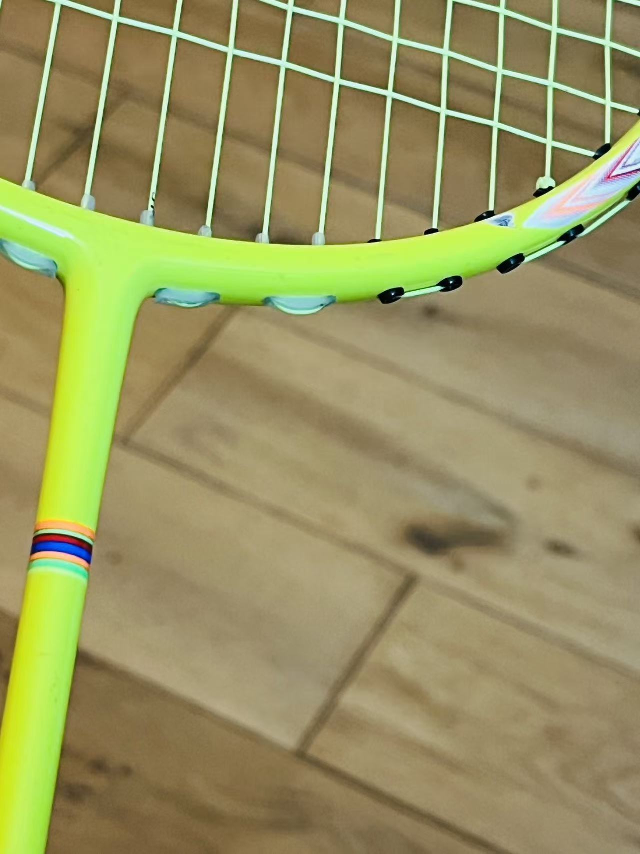 IXE carbon fiber badminton racket strung 23 lbs