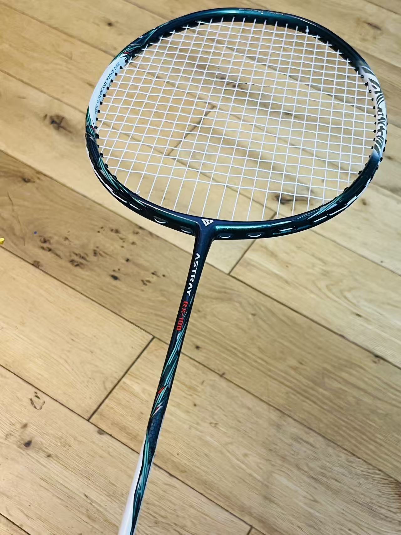 GGEM brand carbon fiber badminton racket strung 23 lbs