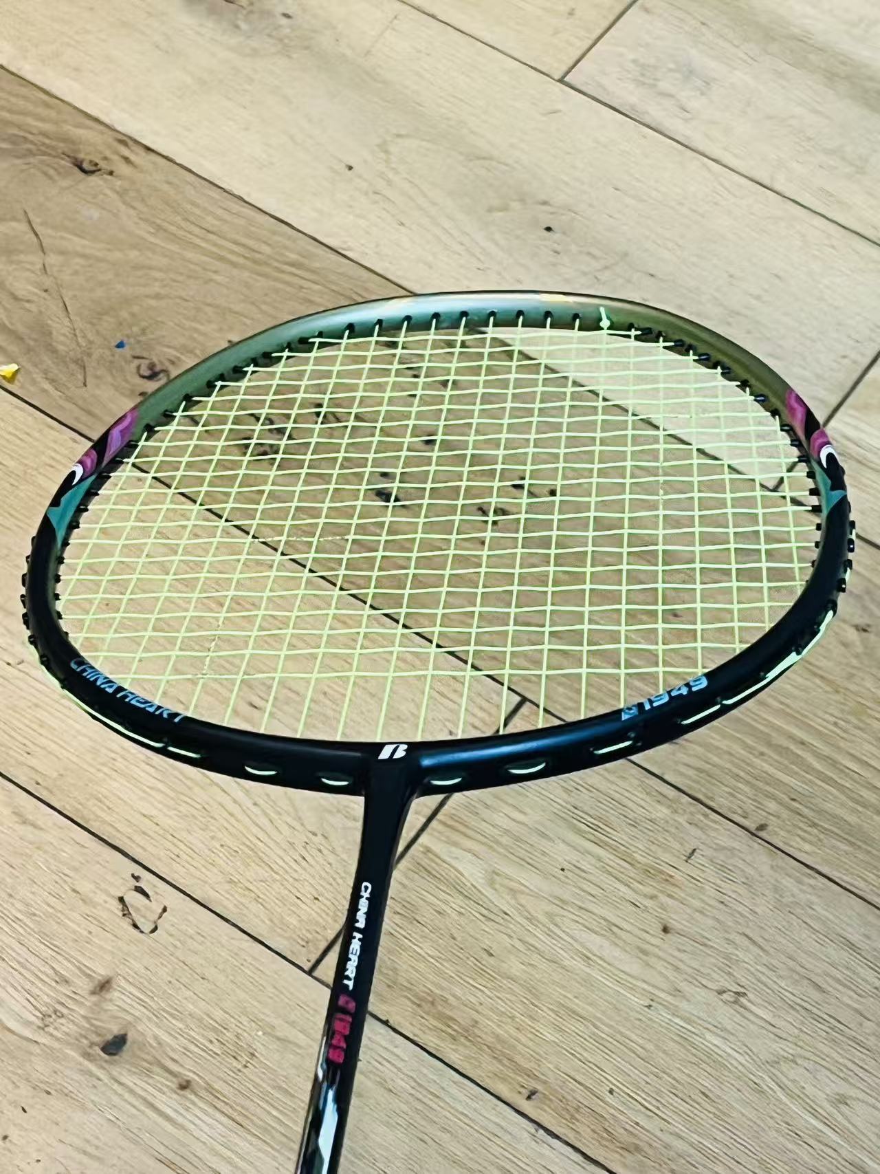 BONNY carbon fiber badminton racket 5U strung 25 lbs