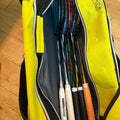 Used Extra-large Victor brand badminton bag  85%new