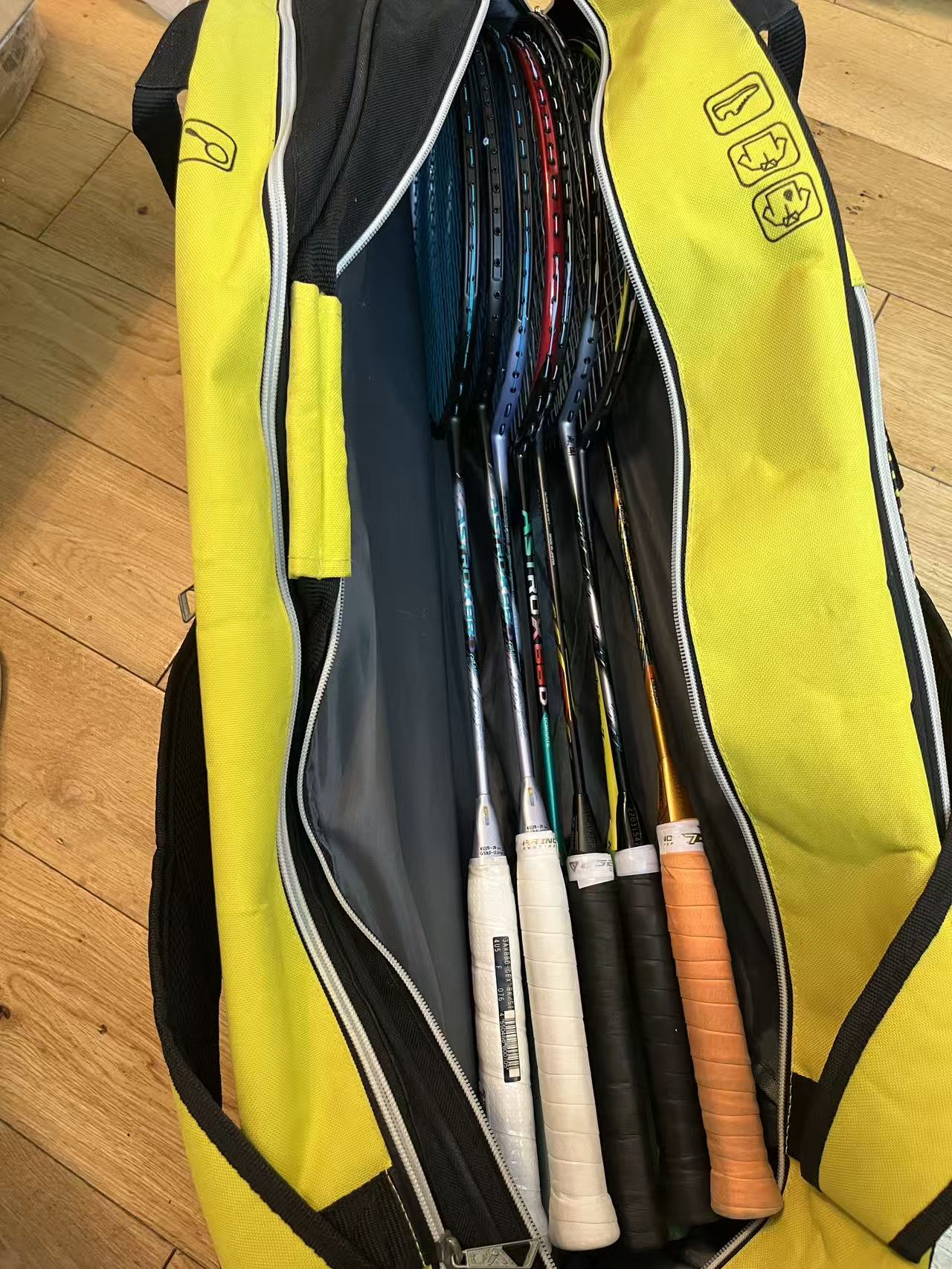 Used Extra-large Victor brand badminton bag  85%new