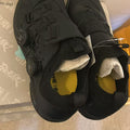 New black badminton shoes, size 8