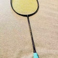 JNICE Black Panther2  repaired badminton racket 4UG5 strung 26-28lbs