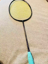 JNICE Black Panther2  repaired badminton racket 4UG5 strung 26-28lbs