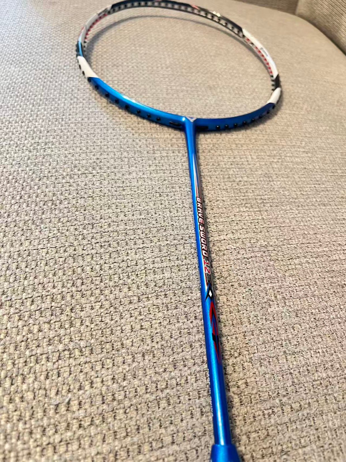 Used VICTOR Bravesword 12 badminton racket 4U strung 26lbs (Copy)